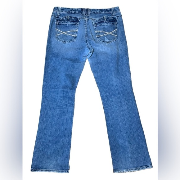 Aeropostale, Chelsea Bootcut, Curvy, Size 13/14, Juniors, Distressed - Picture 2 of 6